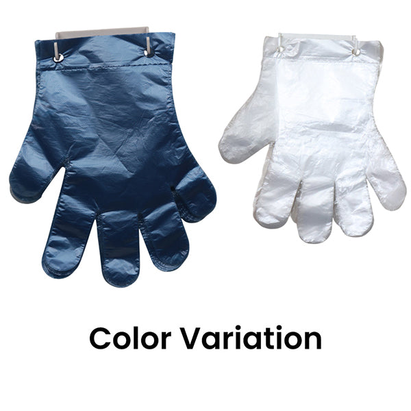 Plastic Hand Glove with Wall Mount Clip Organizer