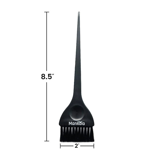 Mankolo | Wide Dye Hair Coloring Brush with Long Tail (Pack of 3)