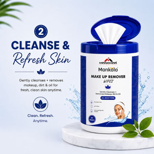 Makeup Remover Wipes (Canister Pack)