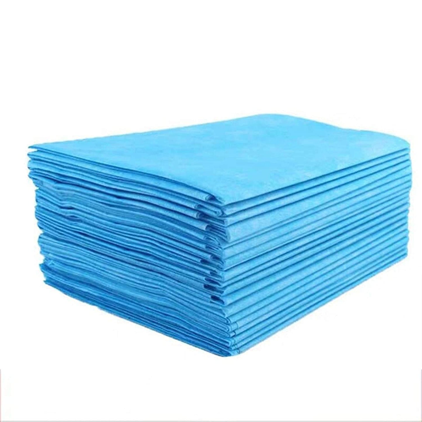 Manmed | Non Woven Fabric Disposable Bed Sheet for Hospital - Disposable Sheets for Patients (Pack of 10) - Manohar International