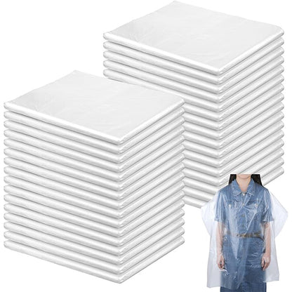 Mankolo | Disposable Plastic Hair Cutting Cape