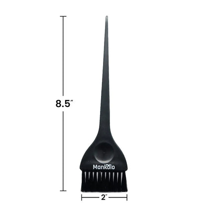Mankolo | Wide Dye Hair Coloring Brush with Long Tail (Pack of 3)