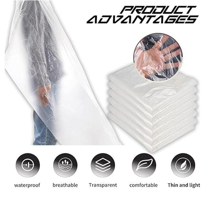 Mankolo | Disposable Plastic Hair Cutting Cape