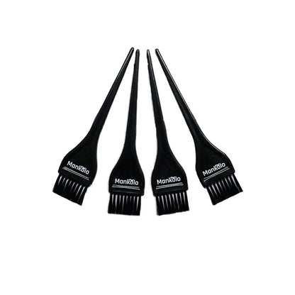 Mankolo | Small Dye Hair Coloring Brush with Long Tail (Pack of 4)