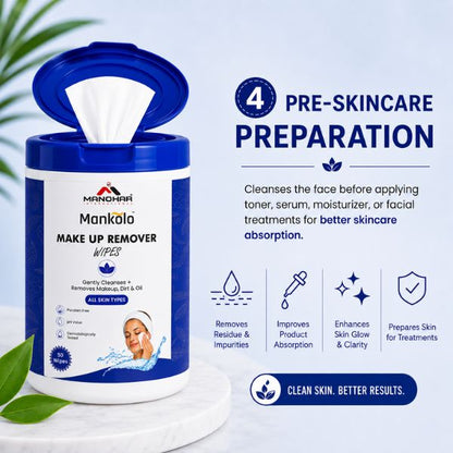 Makeup Remover Wipes (Canister Pack)