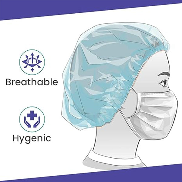 Manmed | Non-Woven Bouffant Caps