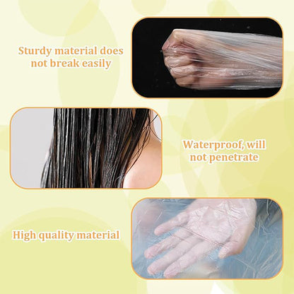 Mankolo | Disposable Plastic Hair Cutting Cape