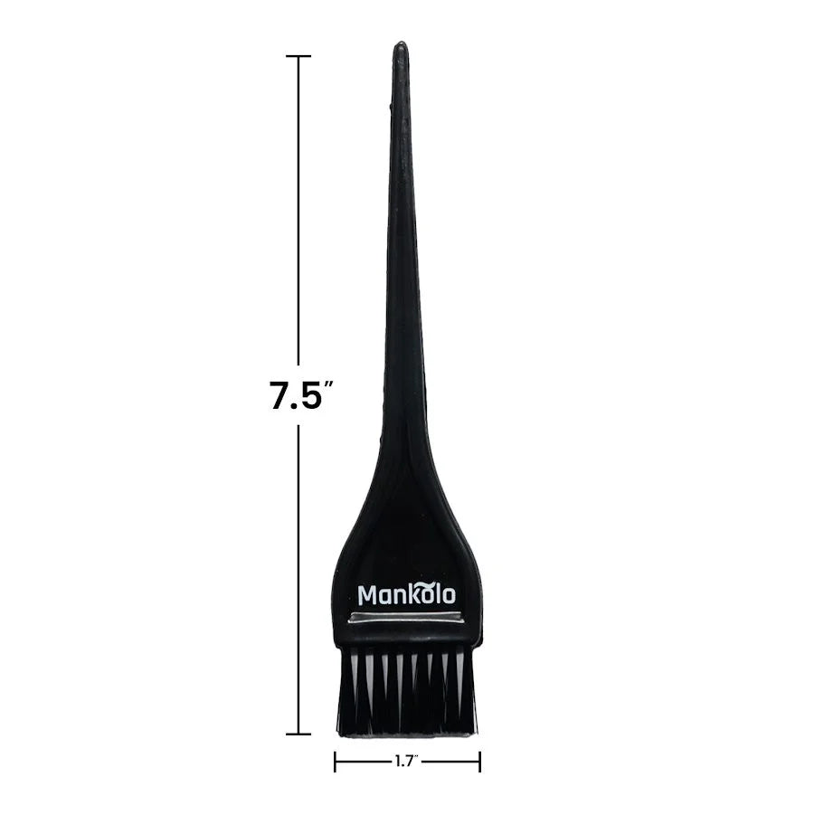 Mankolo | Small Dye Hair Coloring Brush with Long Tail (Pack of 4)