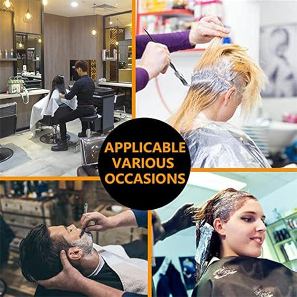 Mankolo | Disposable Plastic Hair Cutting Cape