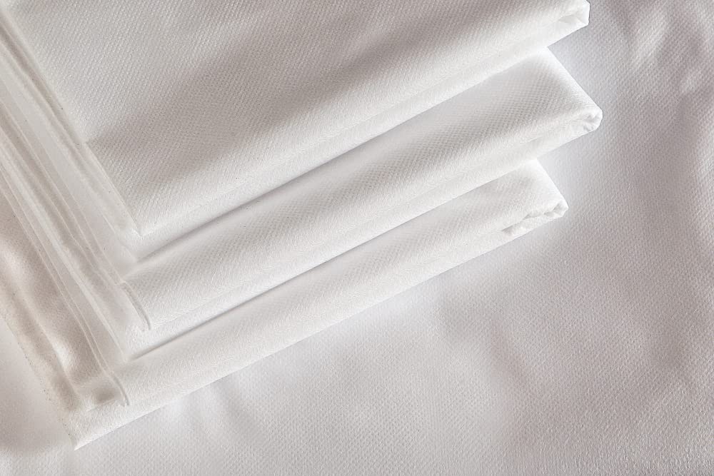 Manmed | Non Woven Fabric Disposable Bed Sheet for Hospital - Disposable Sheets for Patients (Pack of 10) - Manohar International
