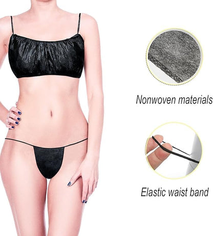 Mankolo | Non-Woven Disposable Bra Panties for Spa