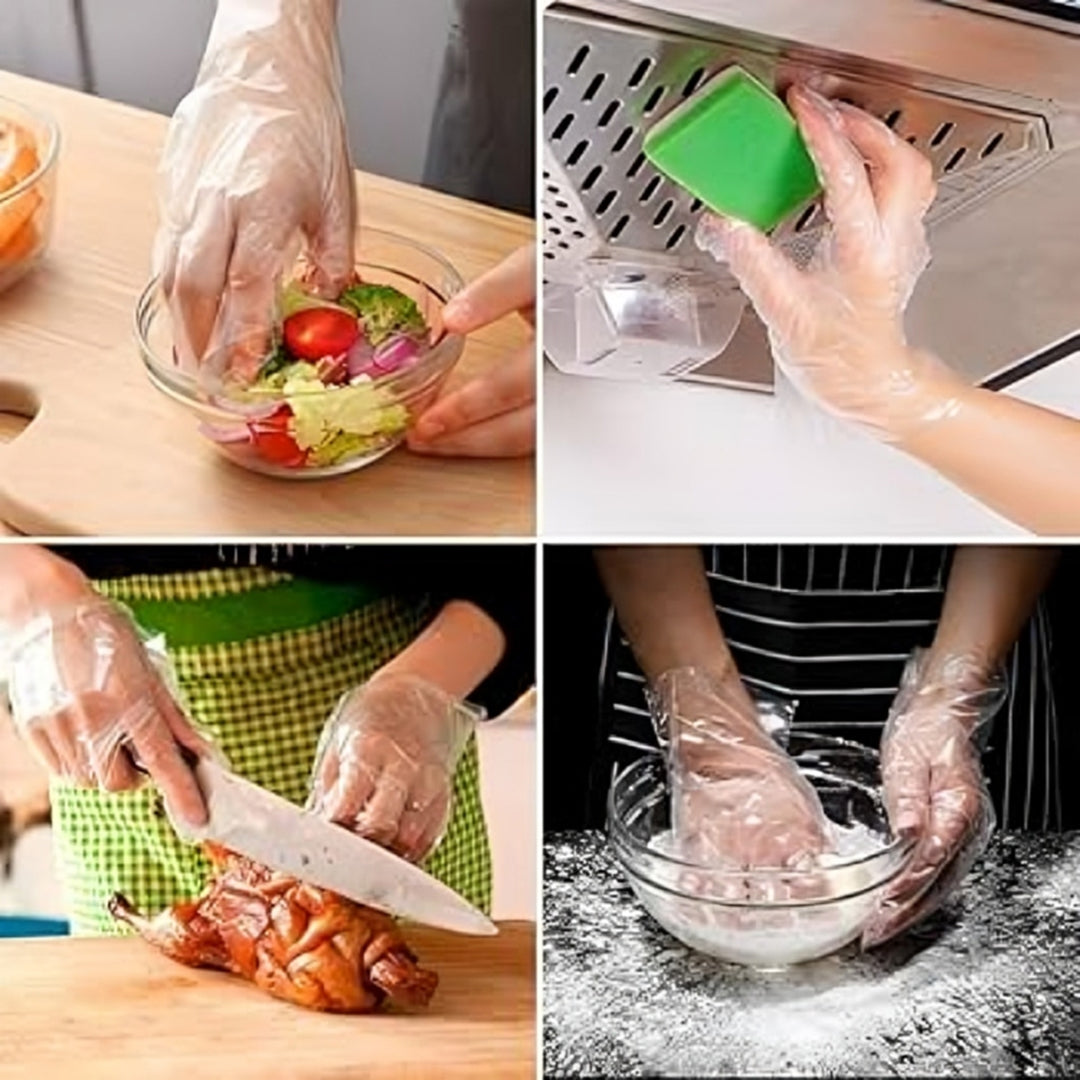 Plastic Hand Glove with Wall Mount Clip Organizer