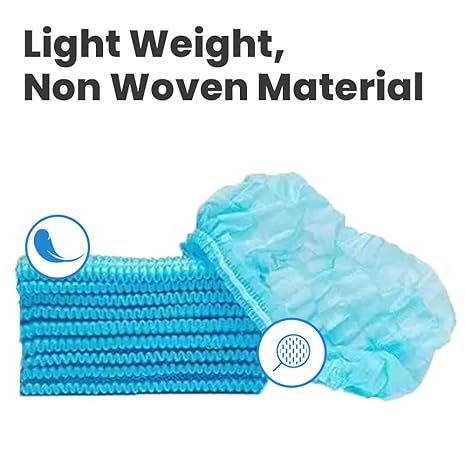 Manmed | Non-Woven Bouffant Caps (Pack of 100) - Manohar International