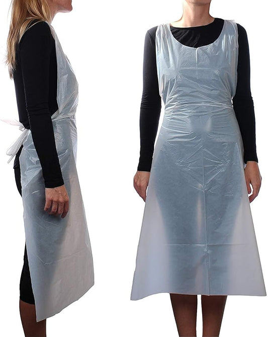 Mankolo | Plastic Salon Apron (Pack of 50) - Manohar International