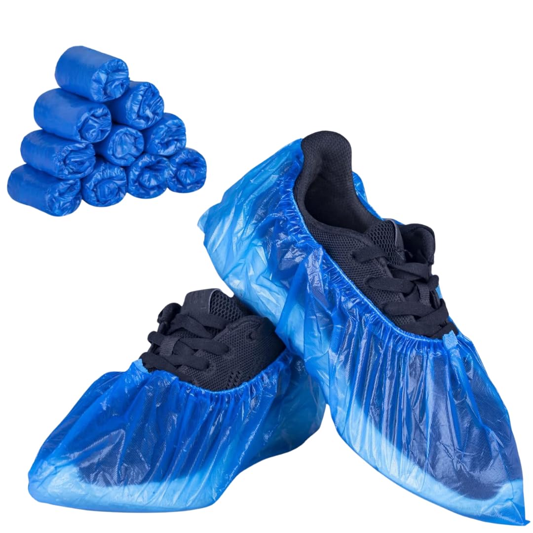 Manmed | Plastic Shoe Cover (Pack of 100) - Manohar International