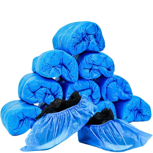 Manmed | Plastic Shoe Cover (Pack of 100) - Manohar International