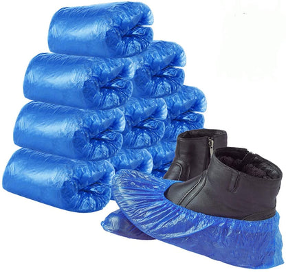 Manmed | Plastic Shoe Cover (Pack of 100) - Manohar International