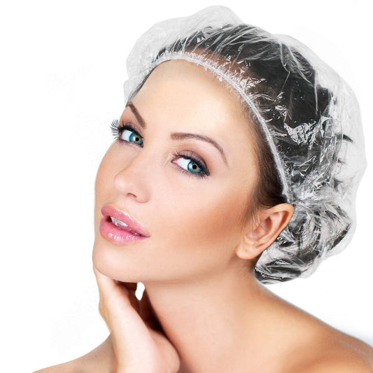 Mankolo | Plastic Shower Cap (Pack Of 100)