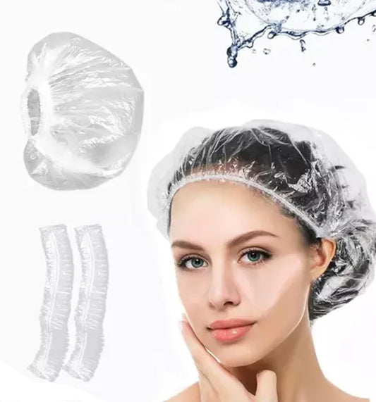 Mankolo | Plastic Shower Cap (Pack Of 100)