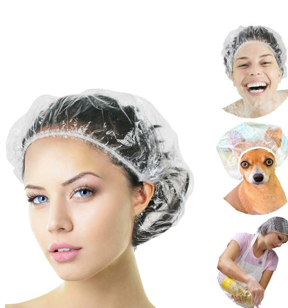 Mankolo | Plastic Shower Cap (Pack Of 100)